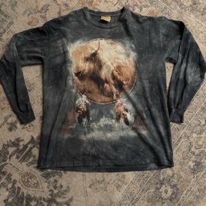 The Mountain Charcoal Tee